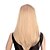 economico Parrucche trendy sintetiche-Parrucche sintetiche Liscio Kinky liscia Kinky liscia Dritto Con frangia Parrucca Ambra Medio Capelli sintetici Per donna Ambra