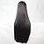cheap Synthetic Trendy Wigs-Synthetic Wig Straight kinky Straight kinky straight Straight Wig Synthetic Hair Black