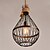 voordelige Eilandlichten-1-lichts 26cm (10,2 inch) mini-stijl hanglamp metaal lantaarn geschilderde afwerking vintage 110-120v / 220-240v