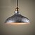 olcso Függőfények-vintage függesztett lámpák ipari 1-világos ezüst szürke fém étkező folyosó kávézó bárok ruhaüzlet világítás
