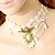 cheap Necklaces-Women&#039;s White Lace Pearl Pendant Choker Necklace Anniversary / Daily / Special Occasion / Office &amp; Career