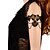 abordables Bijoux Corps-Chaîne de Corps / Bracelet de Bras Dentelle Sexy, Gothique Femme Noir Bijoux de Corps Pour Quotidien / Décontracté