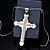 cheap Necklaces-Men&#039;s Pendant Necklaces Pendants Cross Stainless Steel Cross Jewelry For Daily Casual