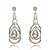 cheap Earrings-Women&#039;s Crystal Drop Earrings Cubic Zirconia Earrings Jewelry White / Burgundy / Champagne For