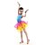 abordables Tenues de danse enfants-Danse latine Robes Utilisation Polyester / Spandex Cristaux / Stras Sans Manches Taille haute Robe / Gants / Coiffure