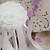 abordables Fleurs de mariage-Fleurs de mariage Bouquets Mariage Perle / Mousse / Satin 23cm