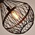 baratos Luzes da ilha-Lanterna pendente de metal leve com 1 luz de 26 cm (10,2 pol.) Com acabamentos vintage 110-120v / 220-240v