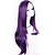halpa Synteettiset trendikkäät peruukit-Synteettiset peruukit Tyyli Peruukki Violetti Violetti Naisten Violetti Peruukki Pitkä Cosplay-peruukki