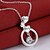 cheap Necklaces-Women&#039;s Cubic Zirconia Choker Necklace / Pendant Necklace / Statement Necklace - Sterling Silver, Zircon, Cubic Zirconia Heart, Love Ladies, Fashion White Necklace Jewelry For Wedding, Party, Daily