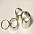 billige Ringer-4stk Bandring Midi Ring For Dame Fest Bryllup Gave Sølv Kjærlighed Sølv / Avslappet / Daglig / Valentine
