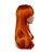 זול פאה לתחפושת-Synthetic Wig Cosplay Wig Straight Straight Wig Long Orange Synthetic Hair Women‘s Red