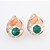 cheap Earrings-Women&#039;s Stud Earrings / Drop Earrings - Rhinestone, Opal Drop Red / Green / Light Blue For Wedding / Party / Daily