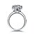 olcso Gyűrűk-Gyűrűk Ékszerek Ezüst / Platina bevonat Női Vallomás gyűrűk 1db