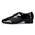 abordables Chaussures de Swing-Homme Chaussures Latines / Chaussures de Jazz Similicuir Plate / Sandale / Talon Lacet Talon Bas Personnalisables Chaussures de danse Noir / Blanc / Rouge / Intérieur / Utilisation / Entraînement