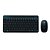 billige Mus og tastaturer-opprinnelige logitech mk240 mini 2,4 GHz trådløst tastatur og mus combo med usb mottaker for datamaskinen pc svart / hvit