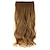 baratos Clip nas extensões-cabelo sintético marrom 60 centímetros alta hemperature extensão do cabelo fio peruca comprimento
