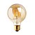 levne Žárovky-1ks 2 W LED žárovky s vláknem ≥180 lm E26 / E27 G80 2 LED korálky COB Ozdobné Teplá bílá 220-240 V / 1 ks / RoHs