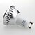 abordables Ampoules électriques-GU10 Spot LED MR16 1 COB 400-450 lm Blanc Chaud Blanc Froid Décorative AC 100-240 V 4 pièces