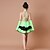 abordables Tenues de danse enfants-Danse latine Robes Utilisation Polyester / Spandex Cristaux / Stras Sans Manches Taille haute Robe / Gants / Tour de Cou