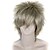 billige Costume Wigs-Synthetic Wig Straight Straight Wig Grey Synthetic Hair Women&#039;s Gray