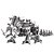 preiswerte 3D-Puzzle-3D - Puzzle Holzpuzzle Metallpuzzle Dinosaurier Heimwerken Edelstahl Spielzeuge Geschenk