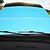 preiswerte Sonnenblenden &amp; Visiere fürs Auto-200 * 95 Aluminiumautofrontscheibe Sonnenschutz Sonnenschutz blau