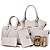 preiswerte Taschensets-Damen Taschen PU Bag Set 6 Stück Geldbörse Set für Weiß / Schwarz / Blau / Gold