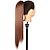 cheap Ponytails-claw clip drawstring synthetic 24 inch long straight ponytail