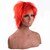 abordables Perruques Synthétiques Sans Bonnet-Perruque Synthétique Droit Droite Perruque Court Rouge Cheveux Synthétiques Femme Rouge