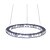 abordables Suspension-40(16&#039;&#039;) LED Lampe suspendue Métal Chrome Moderne contemporain 90-240V