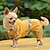 cheap Dog Clothes-Dog Rain Coat Raincoat Puppy Clothes Solid Colored Waterproof Windproof Outdoor Dog Clothes Puppy Clothes Dog Outfits