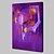 זול ציורים אבסטרקטיים-ציור שמן צבוע-Hang מצויר ביד - מופשט מודרני עם מסגרת