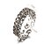 זול Fashion Ring-בגדי ריקוד גברים נשים טבעות מידי טבעות רצועה אופנתי מתכווננת כסף סטרלינג תכשיטים עבור יומי קזו&#039;אל