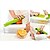 preiswerte Obst- und Gemüsezubehör-Gemüseschneider Dicer Allesschneider manuell / Gemüsereibe mit 11 auswechselbaren Klingen - lovkitchen multifunktional einstellbares Gemüse&amp;amp; Fruchtzerhacker Dicer mit Vorratsbehälter