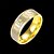 cheap Religious Jewelry-Men&#039;s Band Ring Statement Ring Ring Gold Gold Titanium Steel Ladies Personalized Tassel Wedding Party Jewelry Monograms Cute Adjustable Adorable / Promise Ring