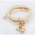 abordables Bracelet-Femme Chaînes &amp; Bracelets Charmes pour Bracelets Mode Multicouches Européen Résine Strass Alliage Eléphant Animal Bijoux Mariage Soirée