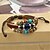 cheap Bracelets-Men&#039;s Women&#039;s Bead Bracelet Leather Bracelet Leather Bracelet Jewelry Light Brown For Wedding Party Daily Casual Sports