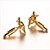 cheap Men&#039;s Cufflinks-Golden Cufflinks Alloy Work / Casual Men&#039;s Costume Jewelry For