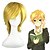 billige Halloween Wigs-Cosplay Parykker Vokaloid Leo Anime Cosplay-parykker 88.9 cm CM Varmeresistent Fiber Herre / Dame