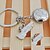זול מזכרות מחזיקי מפתחות-נושא אסיה מצדדים במחזיק מפתחות סגסוגת אבץ מחזיקי מפתחות - 1