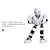 preiswerte Roboter-RC Roboter Lernen &amp; Bildung 2.4G ABS Tanzen / Walking / Programmierbar