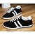 cheap Men&#039;s Athletic Shoes-Men&#039;s Sneakers Spring / Summer / Fall / Winter Comfort PU Casual Flat Heel Lace-up Black / Blue / Red Walking
