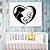 billige Vægklistermærker-fantasi Wall Stickers Fly vægklistermærker Dekorative Mur Klistermærker,vinyl Materiale Kan fjernes Hjem Dekoration Vægoverføringsbillede