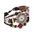 baratos Relógios de Pulseira-Mulheres Relógio de Moda Bracele Relógio Digital Couro Marrom Analógico Boêmio - Marron