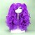 preiswerte Kostümperücke-Synthetic Wig Cosplay Wig Curly Curly Wig Purple Red Blue Black Synthetic Hair Women&#039;s Red Black Blue hairjoy