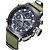 levne Vojenské hodinky-Pánské Náramkové hodinky Křemenný Japonské Quartz Zelená 30 m Voděodolné Kalendář Analog - Digitál Luxus - Bílá Černá Dva roky Životnost baterie / Maxell CR2016