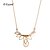 cheap Necklaces-D Exceed Petals Gold-plated Pendant Necklace For Woman