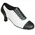 abordables Chaussures de Swing-Femme Chaussures Modernes / Chaussures de Swing Synthétique Talon Cristal Talon Bottier Personnalisables Chaussures de danse Noir et blanc / Intérieur