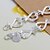 cheap Bracelets-Novel Delicate Women&#039;s Golden And Silver Kelp Silver Plated Brass Chain &amp; Link Bracelet(Silver)(1Pc)