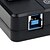 billige USB-hubber og -brytere-usb 3.0 7 + 1 porter / grensesnitt USB-hub med egen bryter høy hastighet 19 * 3,4 * 1,5